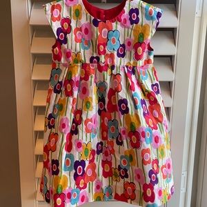 Handmade floral dress 4T